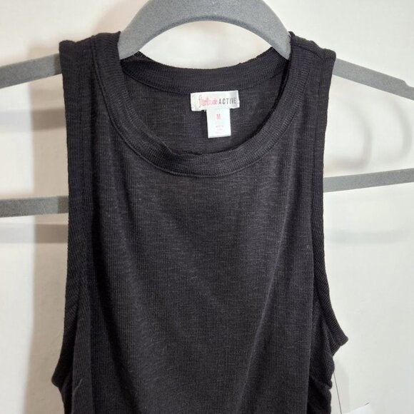 Flirtitude Juniors Side Cinch Womens Crew Neck Sleeveless Tank Top Size M - Picture 2 of 6